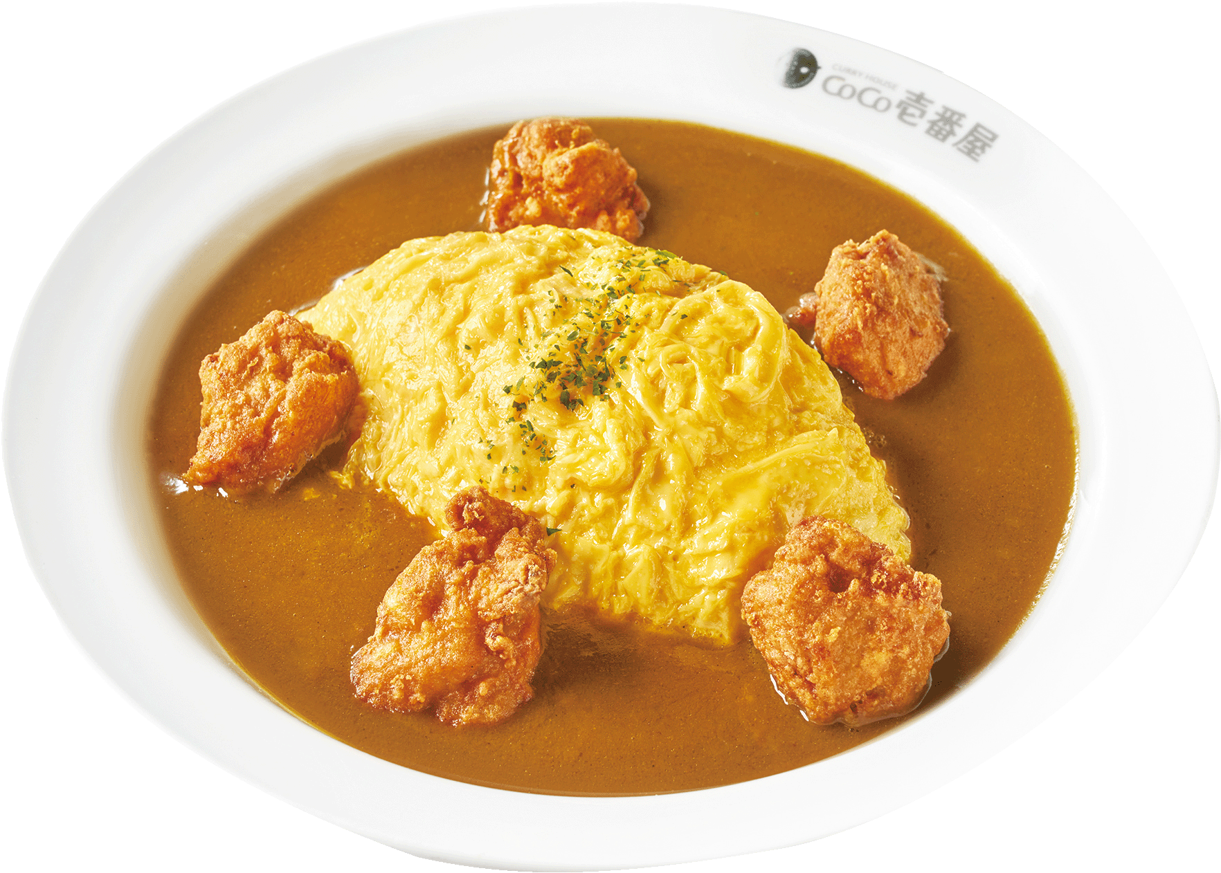 炸雞塊歐姆蛋咖哩飯 炸雞塊歐姆蛋咖哩飯