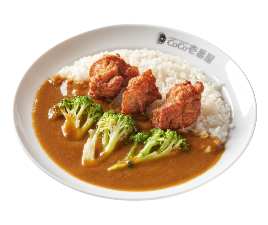 迷你炸雞塊青花椰菜咖哩飯