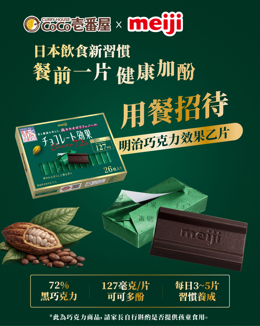 餐前一片明治巧克力效果