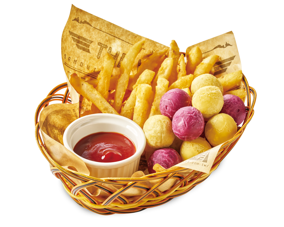 地瓜球薯條