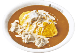 歐姆蛋奶油雞肉咖哩飯 歐姆蛋奶油雞肉咖哩飯