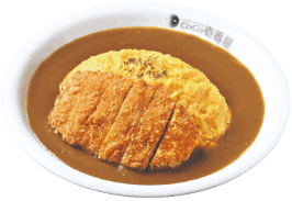 歐姆蛋炸豬排咖哩飯 歐姆蛋炸豬排咖哩飯