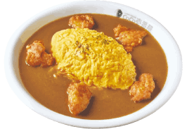歐姆蛋炸雞塊咖哩飯 歐姆蛋炸雞塊咖哩飯