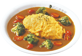 歐姆蛋蕃茄青花椰菜咖哩飯 歐姆蛋蕃茄青花椰菜咖哩飯