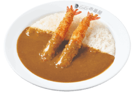 炸蝦咖哩飯