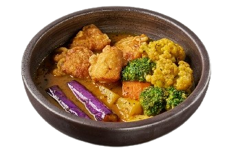 炸雞塊·超多蔬菜湯咖哩(附150g白飯)