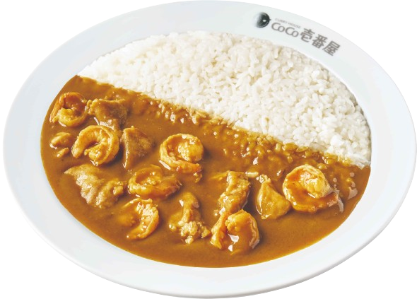 燉雞肉蝦仁咖哩飯 燉雞肉蝦仁咖哩飯