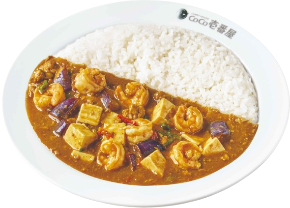 麻婆蝦仁咖哩飯 麻婆蝦仁咖哩飯