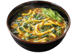 菠菜咖哩烏龍麵